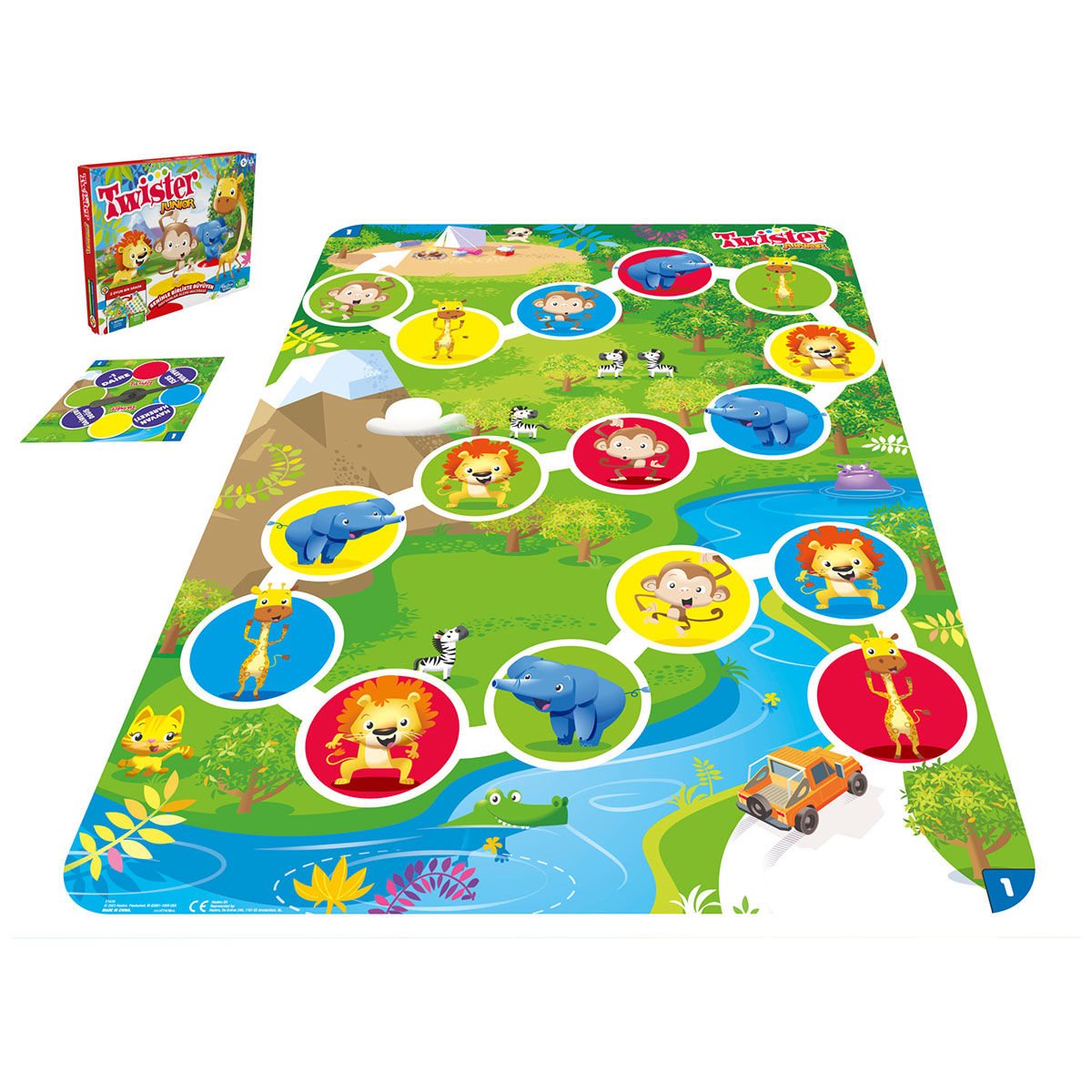 F7478 Hasbro Gaming - Twister Junior +3 yaş