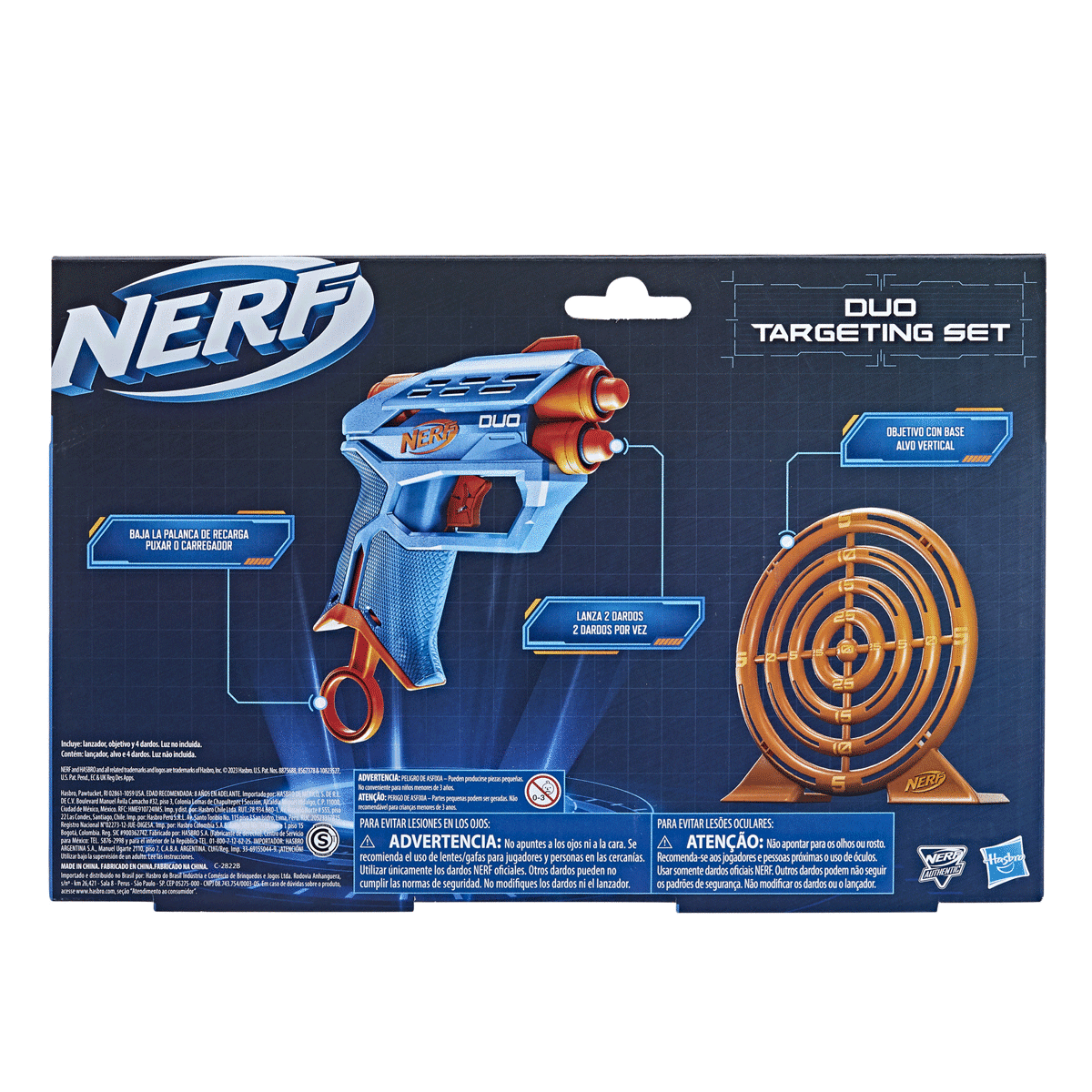 F6352 Nerf Elite 2.0 İkili Hedef Seti +8 yaş