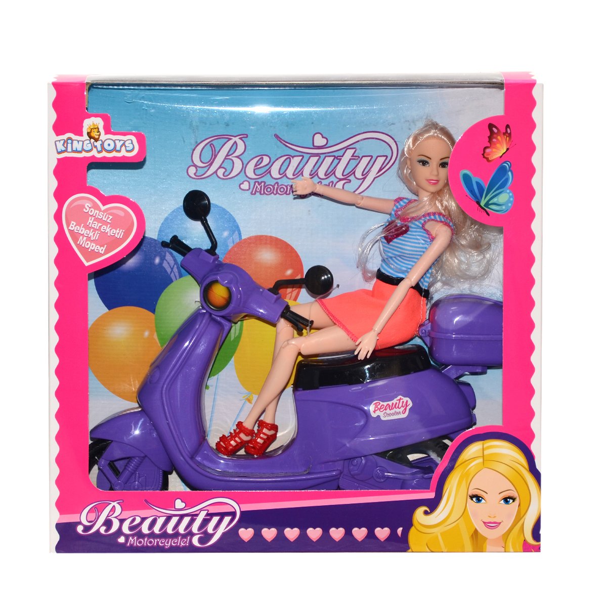 BS-2020 King Toys, Bebekli Scooter