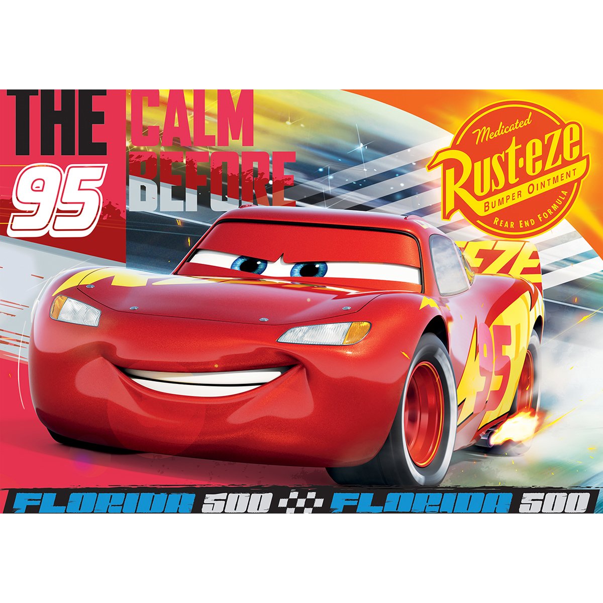 CR709 Cars 50 Parça Çocuk Puzzle -KS Puzzle