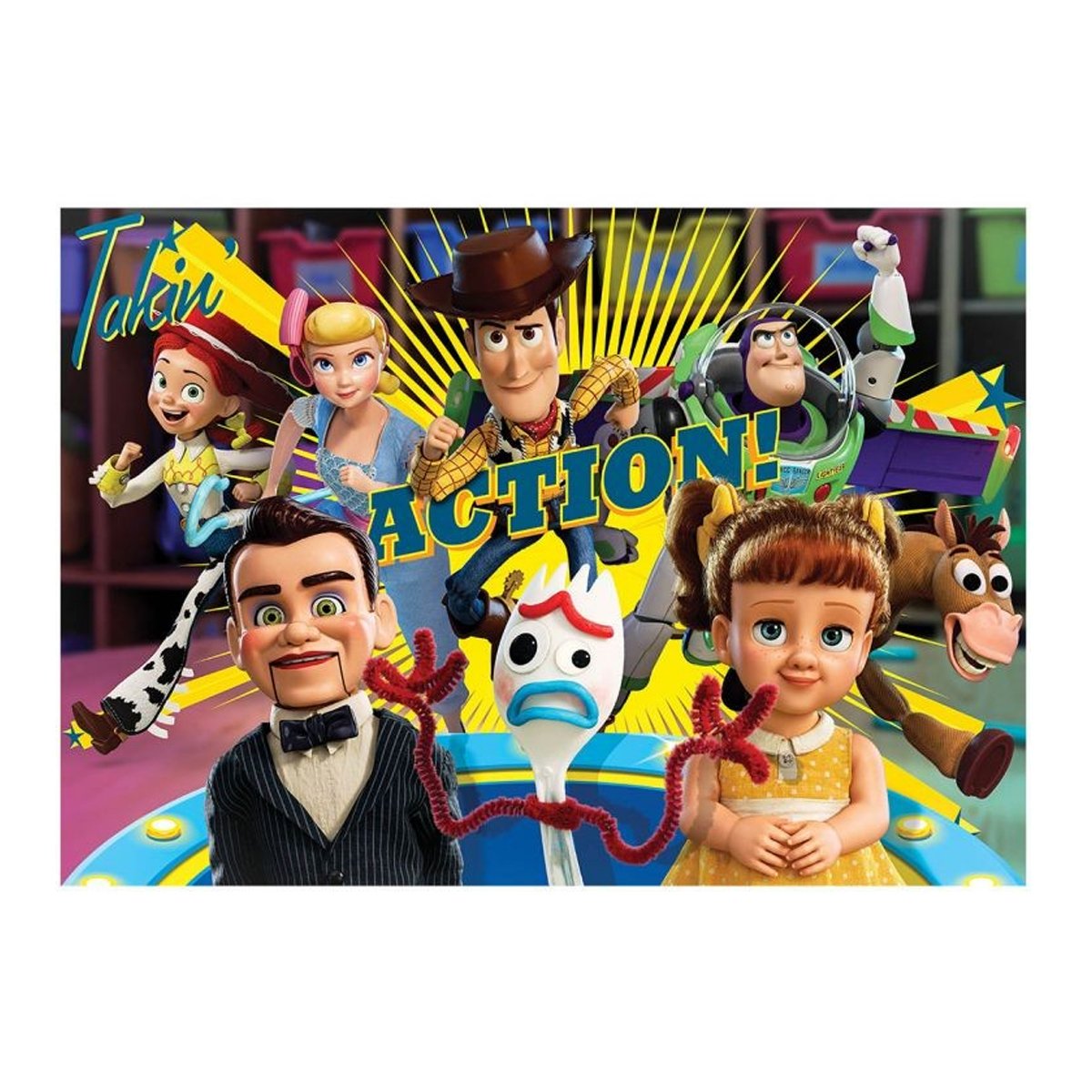 TS714 KS Toy Story 4 / 100 Parça Puzzle