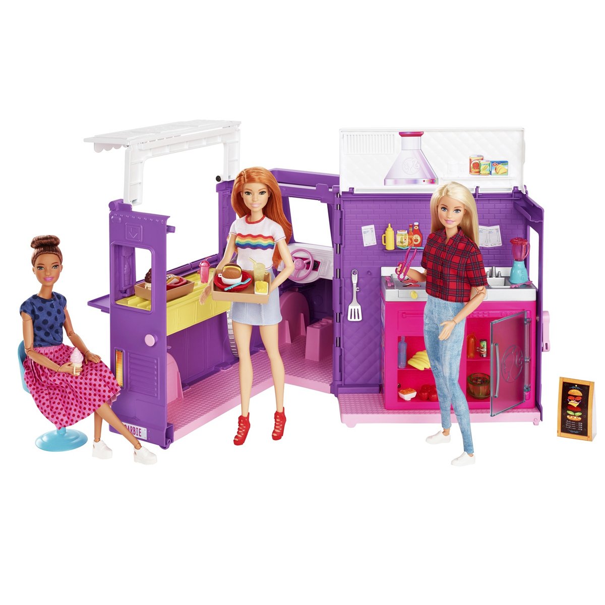 GMW07 Barbie®’nin Yemek Arabası™