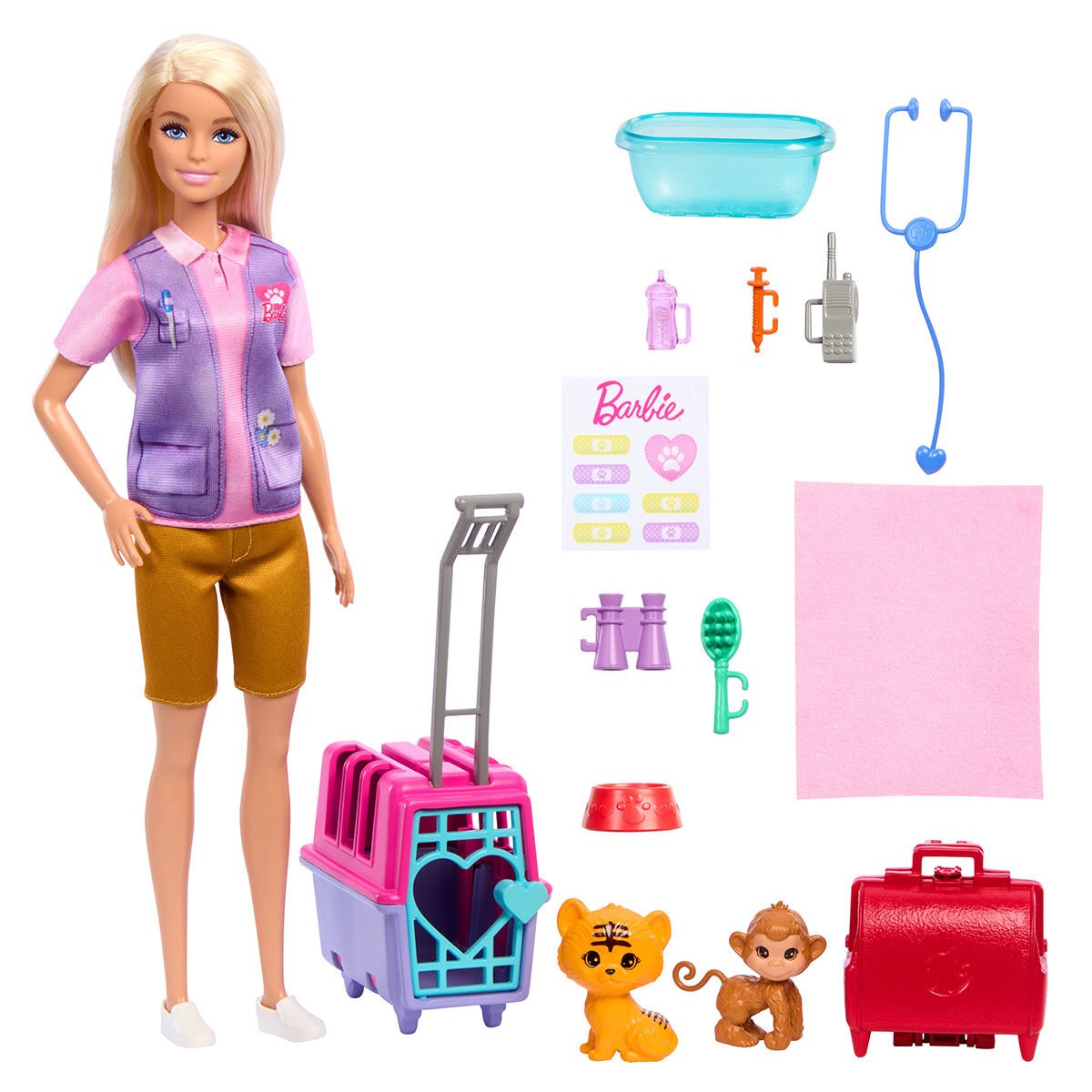 HRG50 Barbie Veteriner Mini Oyun Seti