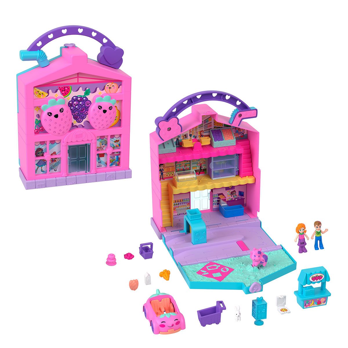 HRD45 Polly Pocket Eğlenceli Market Oyun Seti