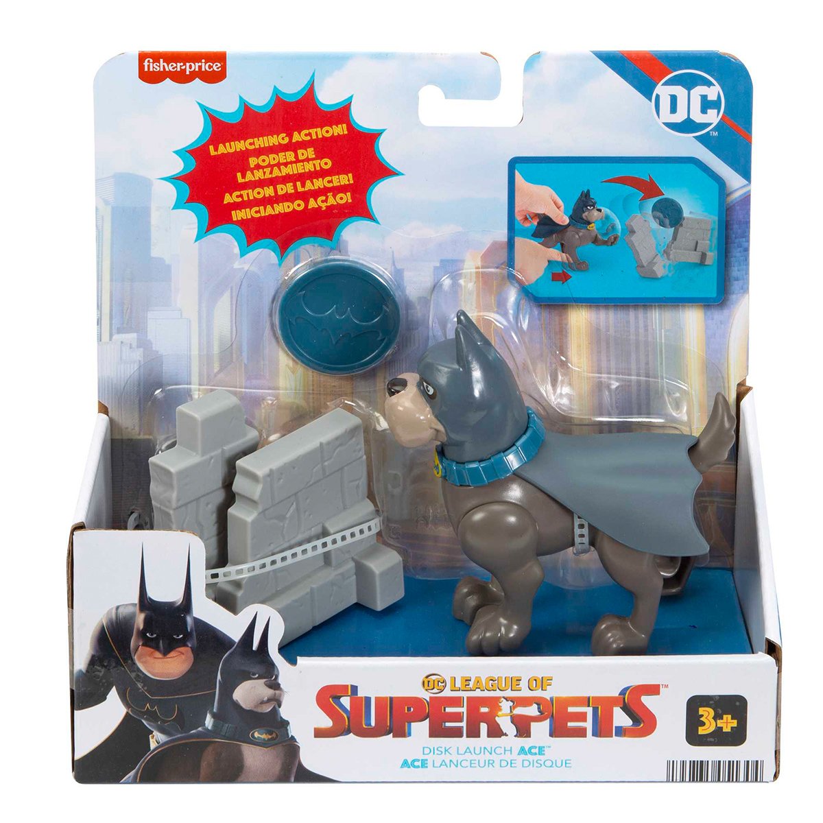 HGL08 Imaginext DC League of Super Pets -  Aksiyon Figürleri - Kampanya fiyatlı ürün