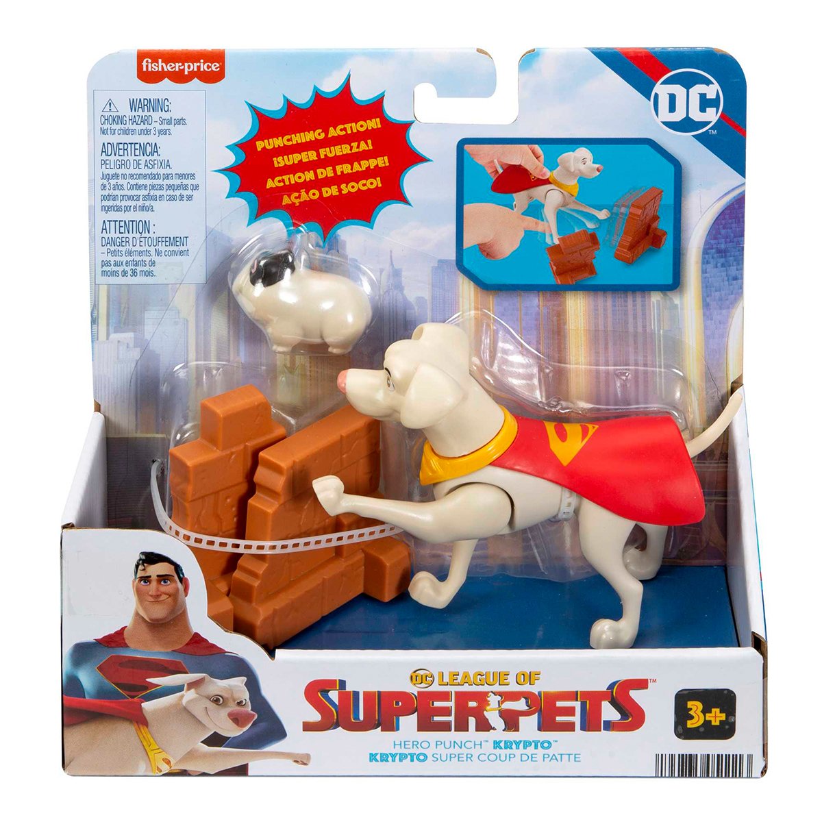 HGL08 Imaginext DC League of Super Pets -  Aksiyon Figürleri - Kampanya fiyatlı ürün