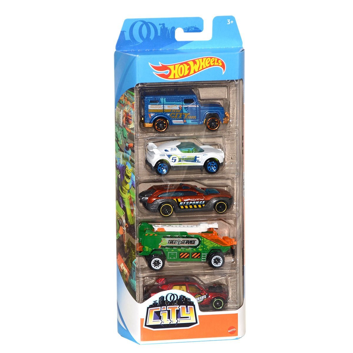 1806 Hot Wheels 5’li Araba Seti +3 yaş 1 - 31 Aralık