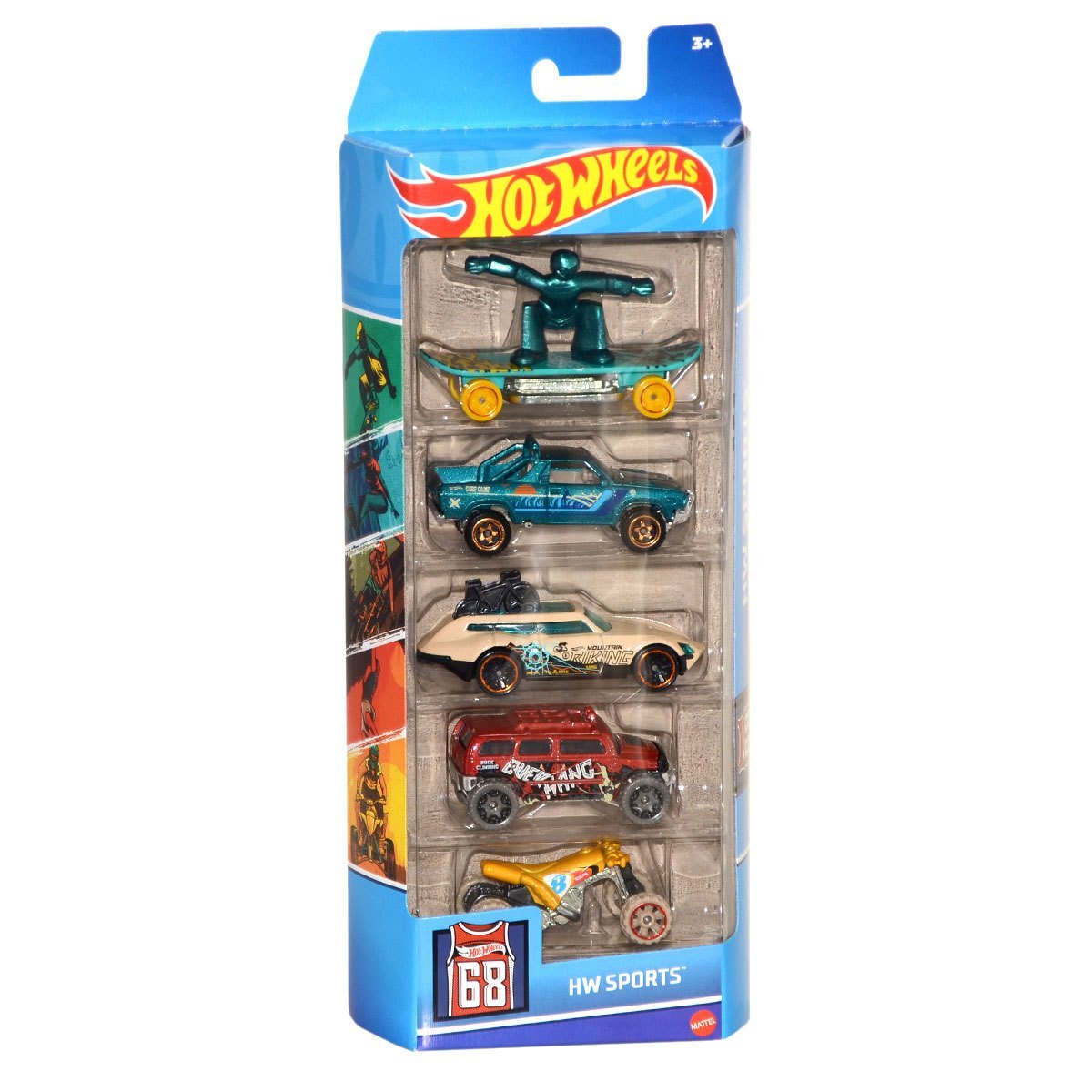 1806 Hot Wheels 5’li Araba Seti +3 yaş 1 - 31 Aralık