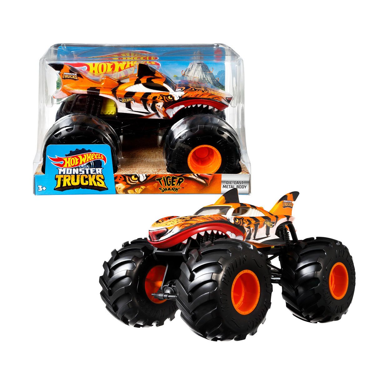 FYJ83 Hot Wheels Monster Trucks 1:24 Arabalar