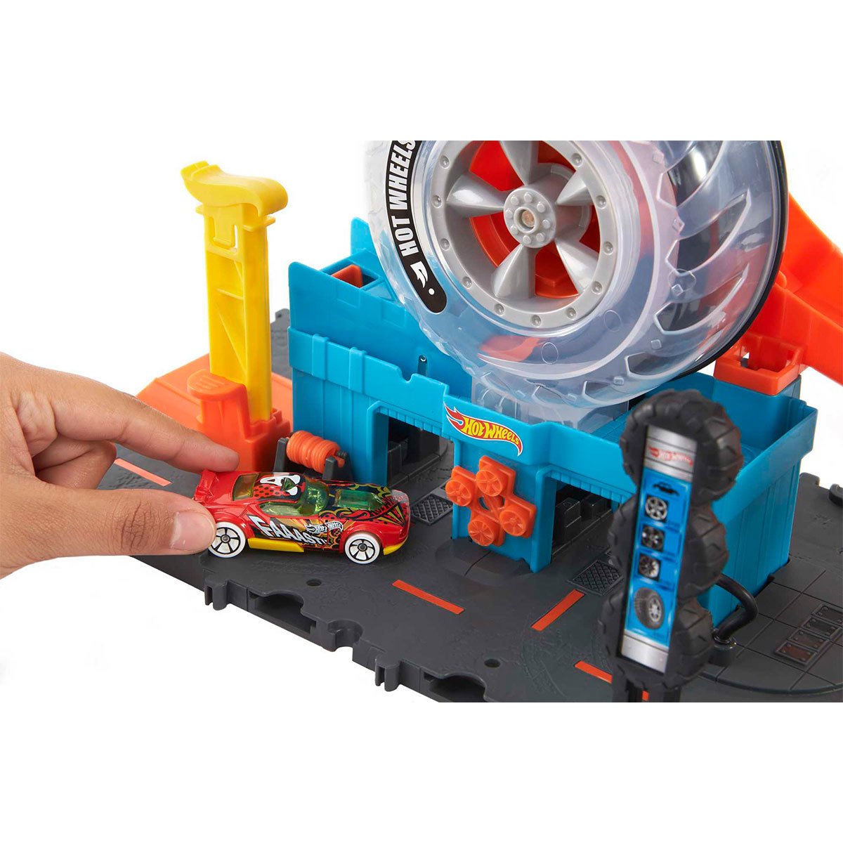 HDP02 Hot Wheels Tekerlek Kulesi Pisti