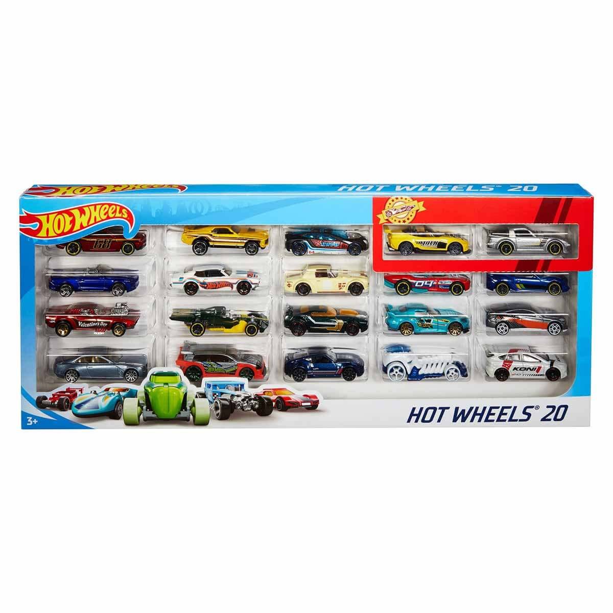 H7045 Hot Wheels 20’li Araba Seti 1 - 31 Aralık Erkol Özel Kampanya Fiyatı