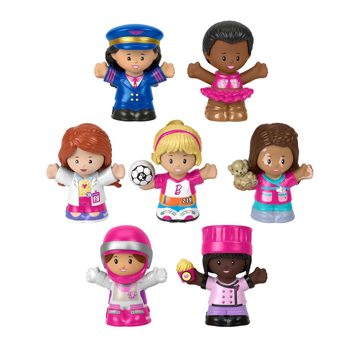 HCF58 Little People Barbie Figürleri