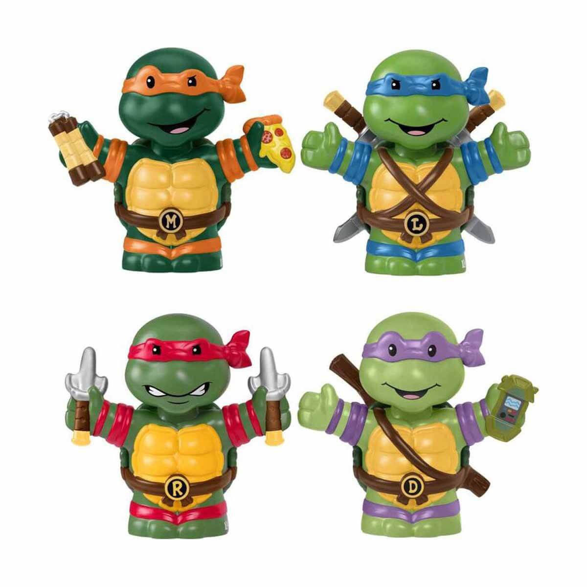 HPM43 Little People® Collector Teenage Mutant Ninja Turtles 4’lü Özel Set