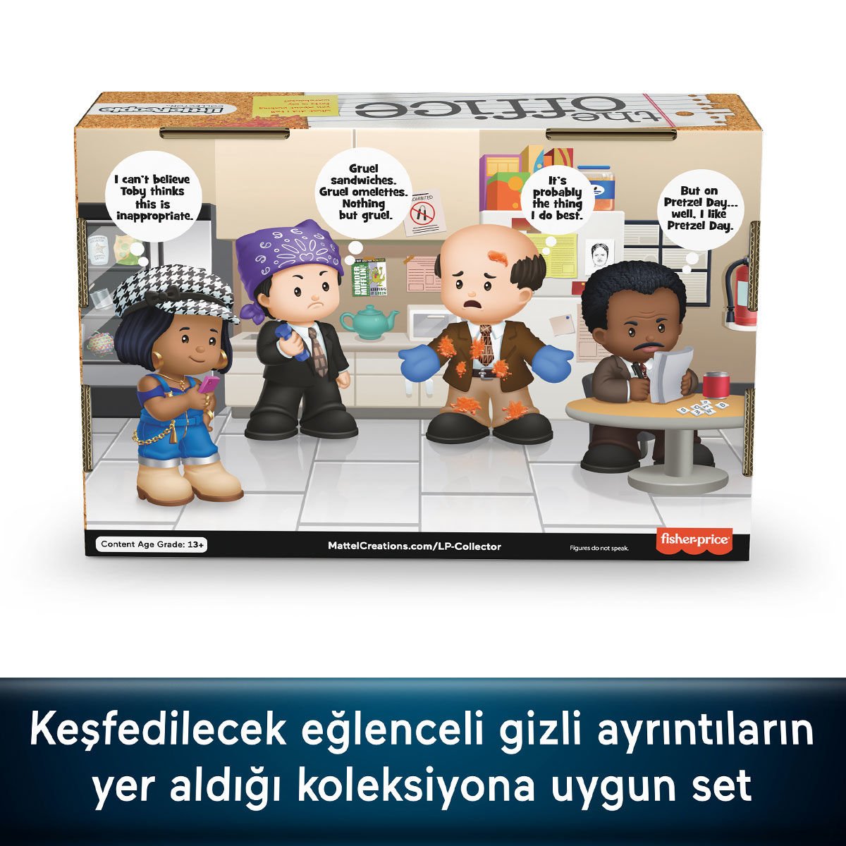 HVG56 Little People Collector The Office 6lı Paket