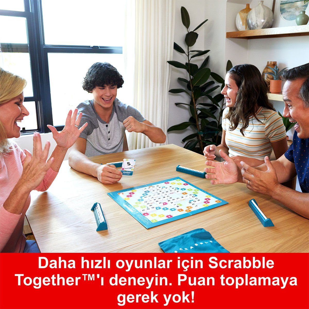 HXV98 Scrabble Orijinal İkisi Bir Arada Türkçe