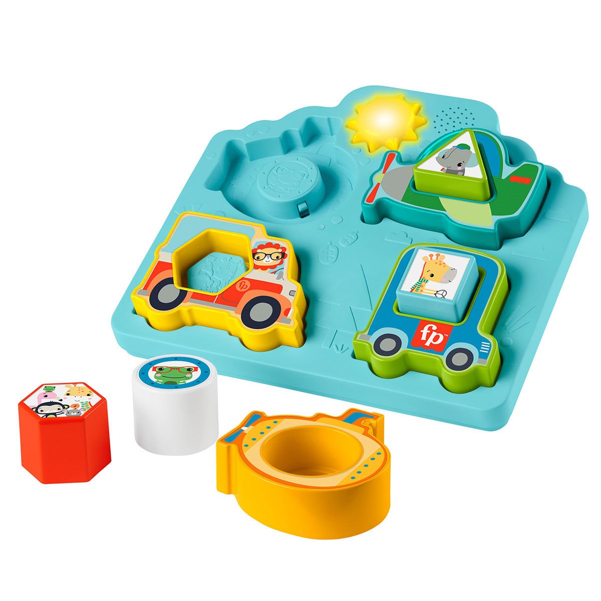 HRP31 Fisher-Price Şekiller ve Sesler Puzzle