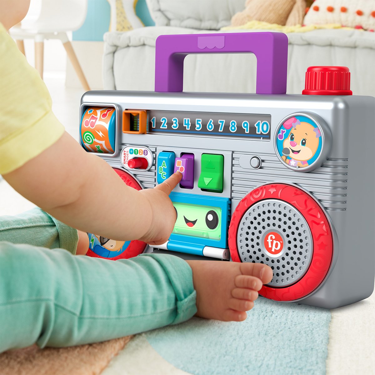 GYC04 Fisher-Price® Eğlenceli Müzik Kutusu, Türkçe-İngilizce / +6 ay