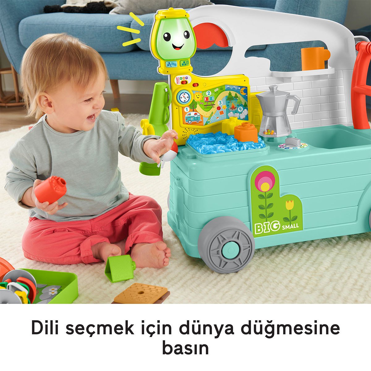 HCK81 Fisher-Price® LnL 3’ü1 Arada Karavan - Türkçe ve İngilizce