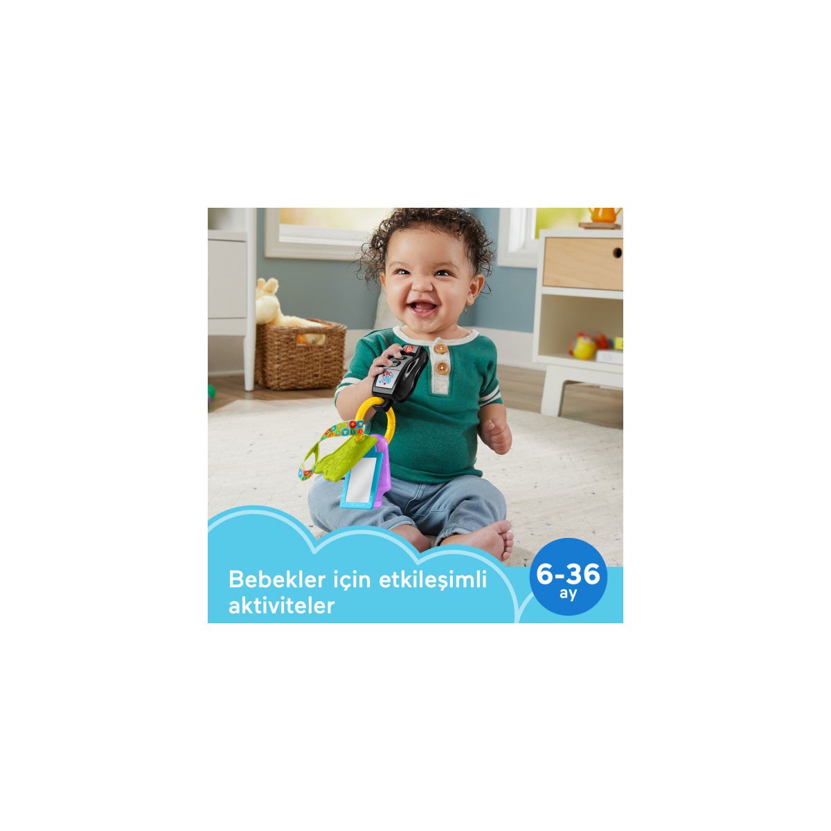 HWY40 Fisher-Price LnL Eğlenceli Aktivite Anahtarı