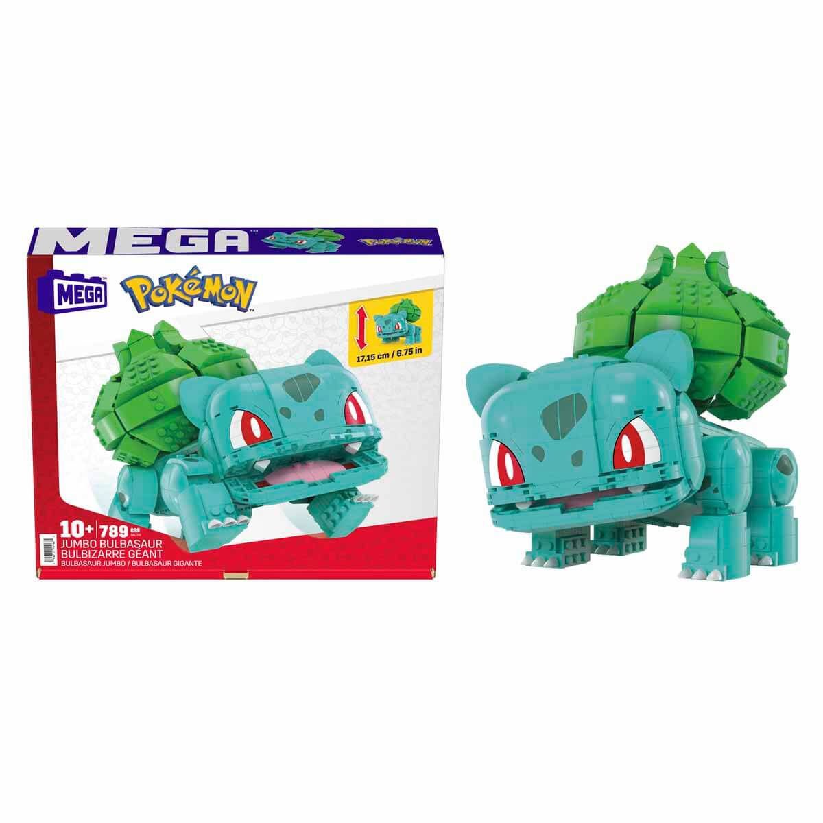 HNT96 MEGA Pokémon™ Jumbo Bulbasaur 789 parça +10 yaş