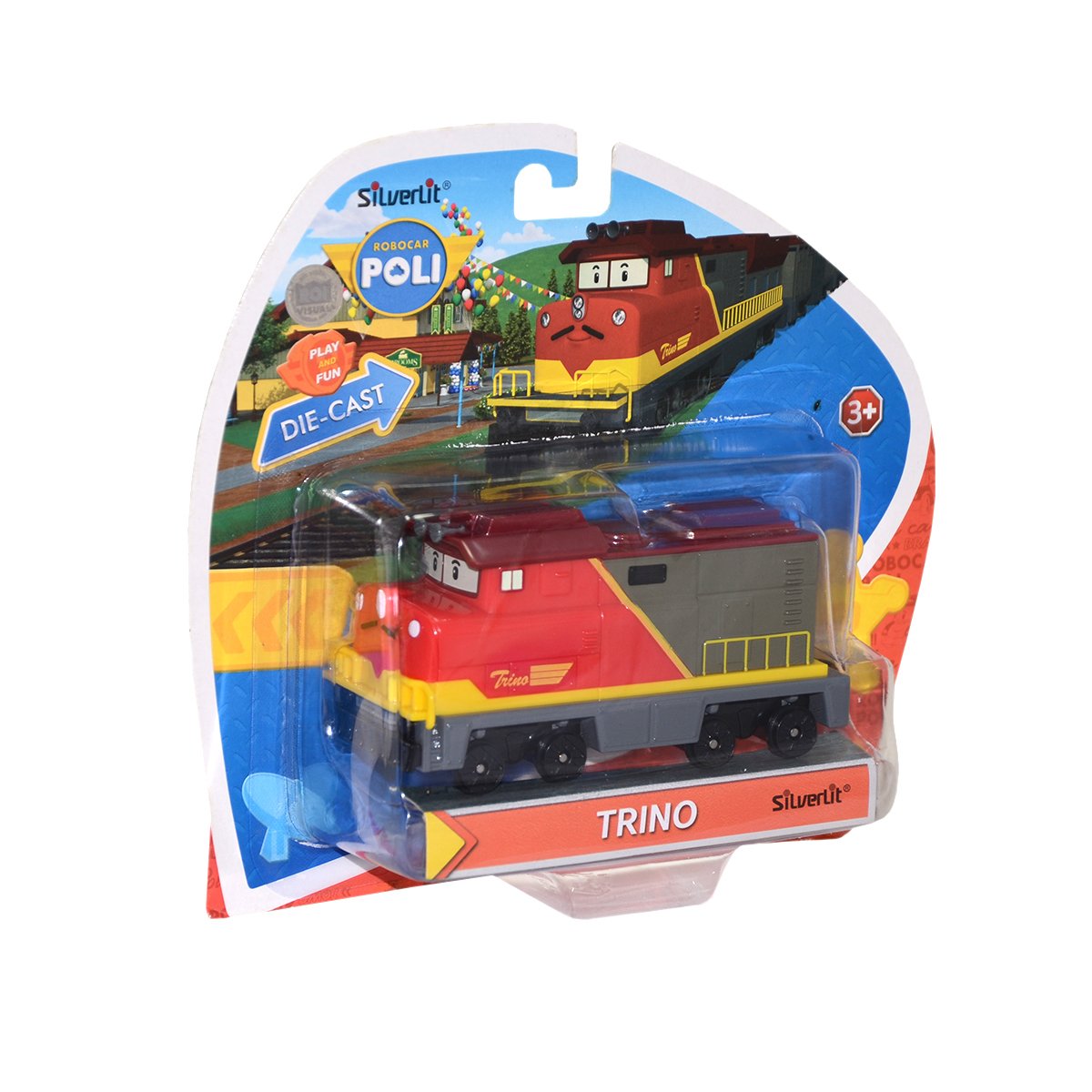 POLI/83400 Robocar Poli Trino Figür-Necotoys