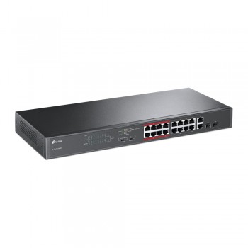 TP-Link TL-SL1218MP 16 Port 10/100 Yönetilemez POE Switch