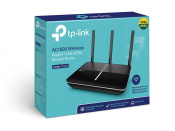 TP-LINK ARCHER VR600 4PORT ADSL2 1300Mbps MODEM/ROUTER