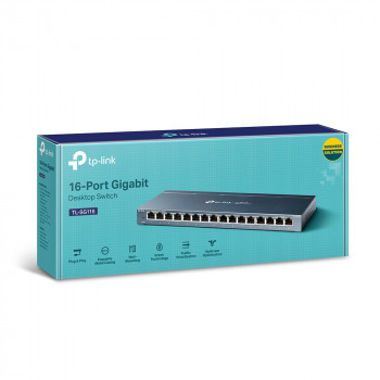 TP-Link TL-SG116 16 Port 10/100/1000 Yönetilemez Switch