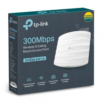 TP-Link EAP110 1 Port 300Mbps Tavan Tipi Access Point