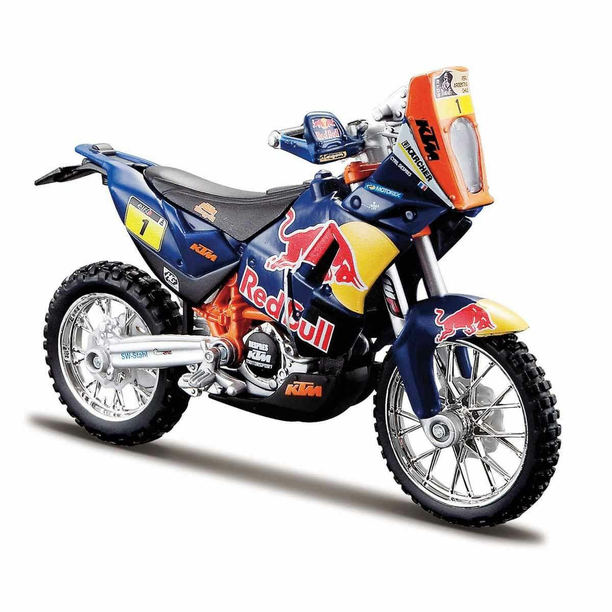 51070 SUN-BUR-1:18 Motor Red Bull KTM 450 2 Asorti - Sunman