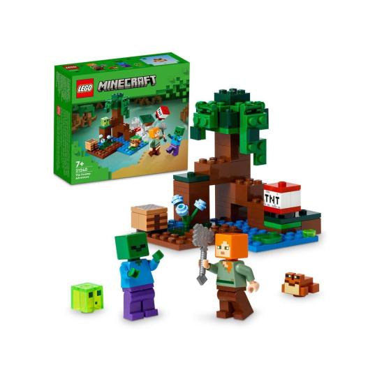 21240 Lego Minecraft Bataklık Macerası 65 parça +8 yaş