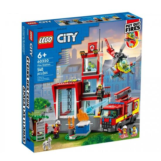 60320 LEGO® City - İtfaiye Merkezi,  540 parça, +6 yaş