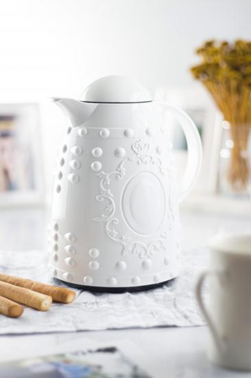 EW’s Kitchenware 1 lt Isı Yalıtımlı Çay Ve Soğuk Su Termosu Beyaz