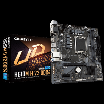 Gigabyte H610M H V2 3200Mhz(OC) M.2 mATX 1700p Anakart