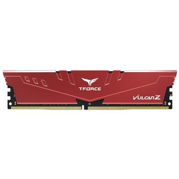 Team T-Force Vulcan Z Red 8GB (1x8GB) 3200MHz CL16 DDR4 Gaming Ram