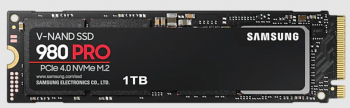 Samsung 1 TB 980 7000/5000MB/s PRO M.2 NVMe SSD