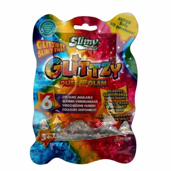 34025 Slimy Glitzy 10 Renk 90 gr - Asya Oyuncak