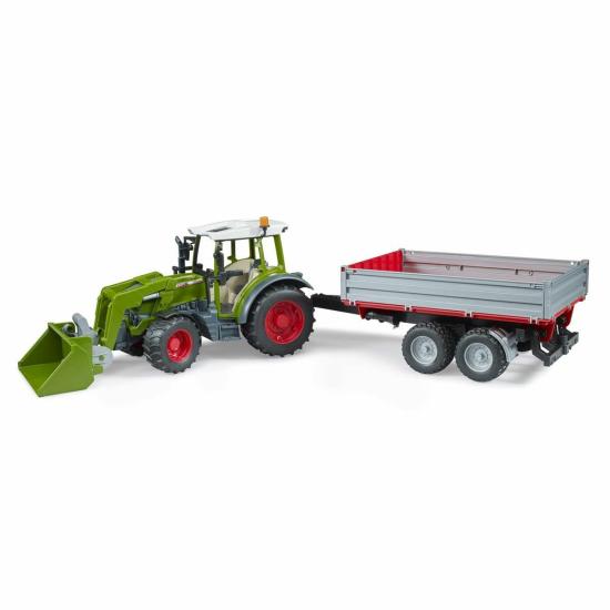 BR02182 Fendt Vario 211 Kepçeli Traktör ve Römork