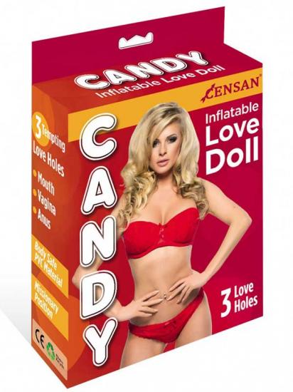 Censan Candy Love Doll 3 İşlevli Şişme Bebek