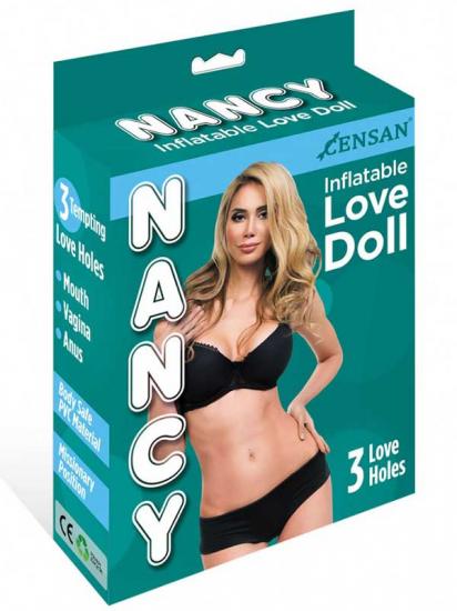 Censan Nancy Love Doll 3 İşlevli Şişme Bebek