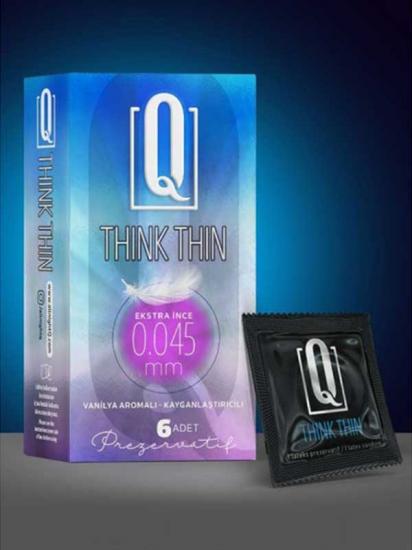 Q Think Thin 6’lı Ekstra İnce Prezervatif