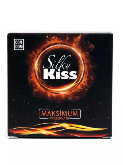 Silky Kiss Maximum Tırtıklı ve Benekli Prezervatif 4’lü