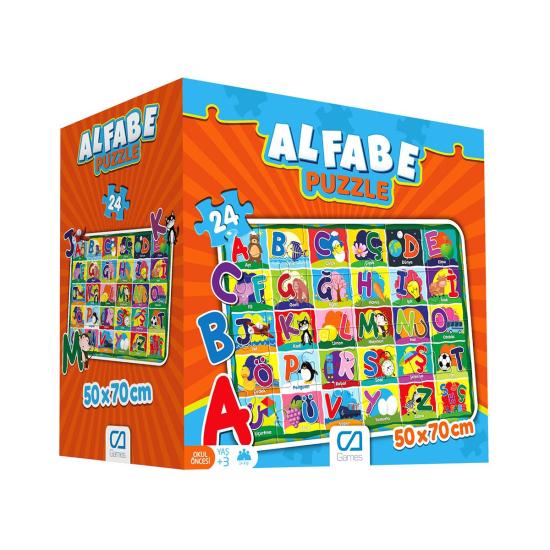 5027 Alfabe Yer Puzzle -CA Games