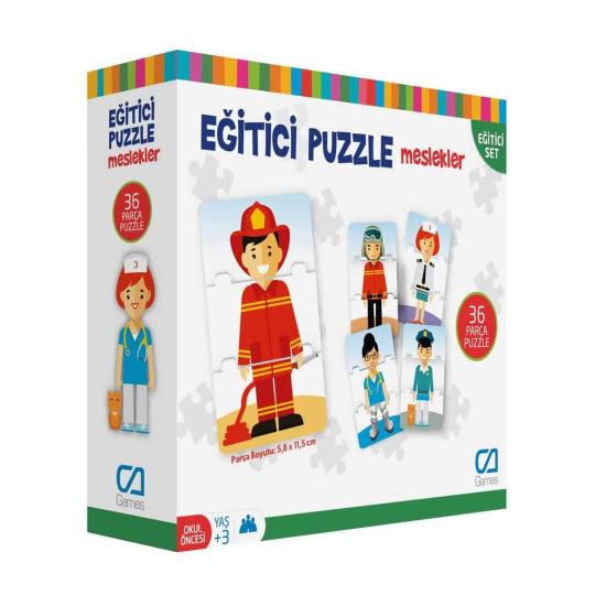 CA.5030 CA Games, Eğitici Puzzle Meslekler