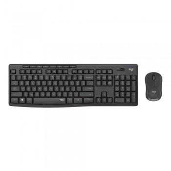 Logitech MK295 Kablosuz Siyah Klavye+Mouse