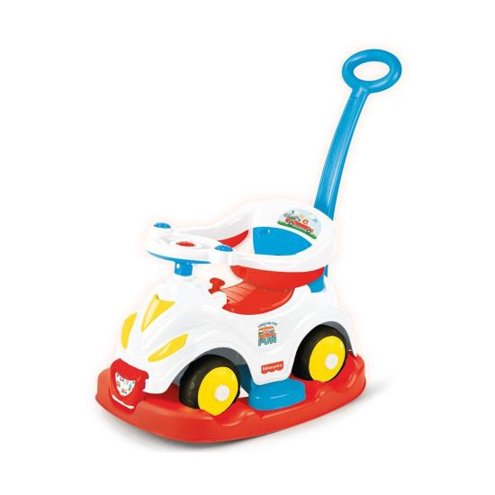 1812 Fisher Price Smile Araba 4ü 1 Arada