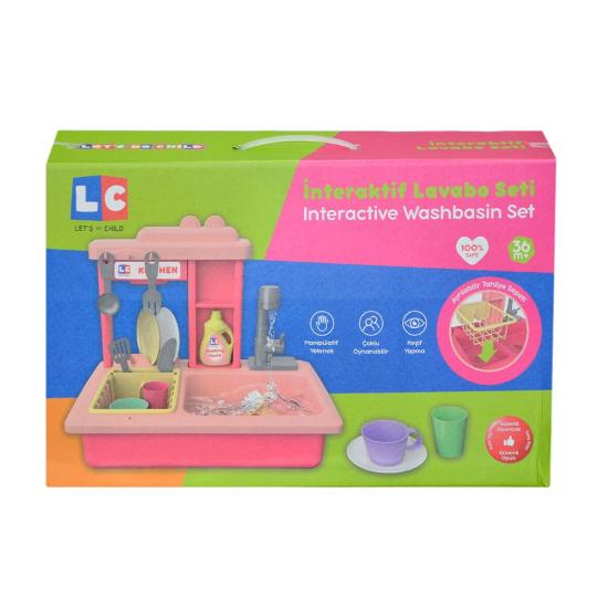 LC-30916 Let’s be Child - Pilli İnteraktif Lavabo Seti 21 Parça