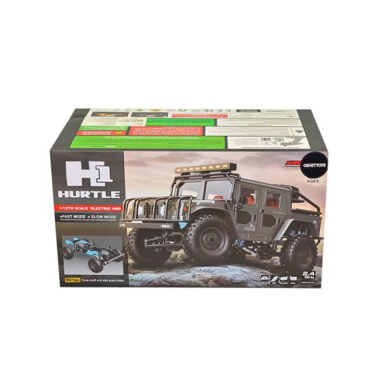 UJ99-P262 1 :12 2 :4GHz Kontrol 4x4 Elektrikli Jeep - Gepettoys