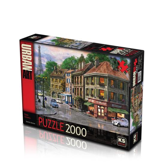 11307 Paris Sokakları 2000 Parça Puzzle -KS Puzzle