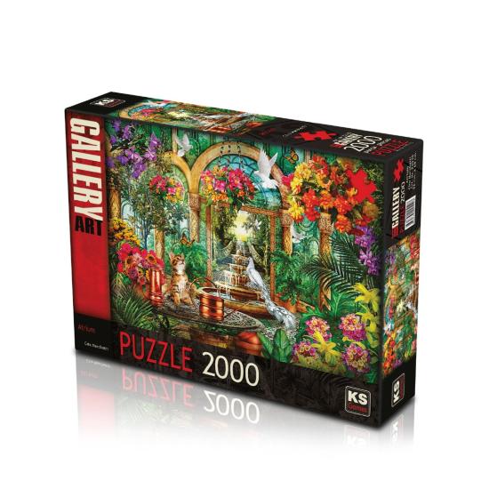 22510 Avlu - Atrium 2000 Parça Puzzle -KS Puzzle